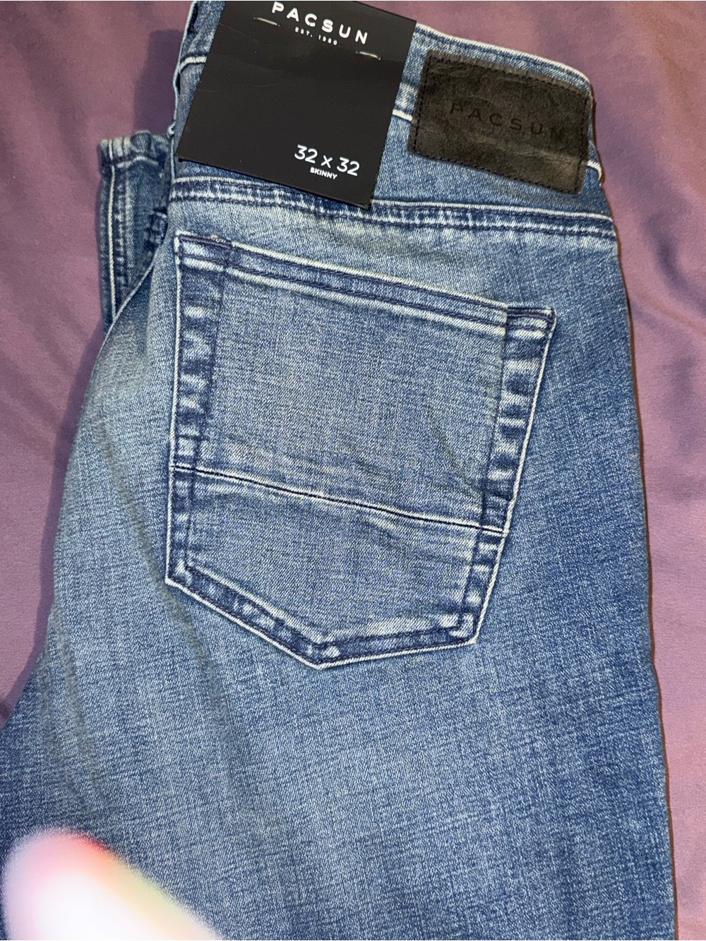 PacSun Men's Medium Blue Skinny Jeans